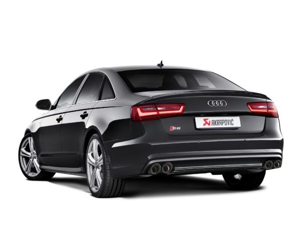 Audi S6 Avant/Limousine (C7) (2013-2017), Akrapovic Evolution pakoputkisto-3