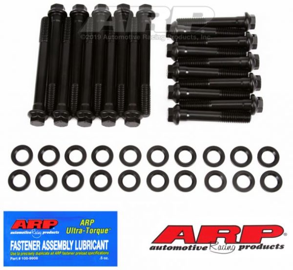 ARP vahvistetut kannenpultit, Ford, 390-428, FE, Stock, Edelbrock RPM heads.