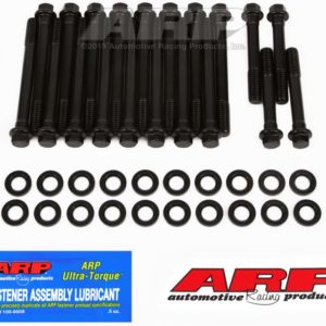 ARP vahvistetut kannenpultit, Oldsmobile, 350-455, Stock, Edelbrock RPM heads.