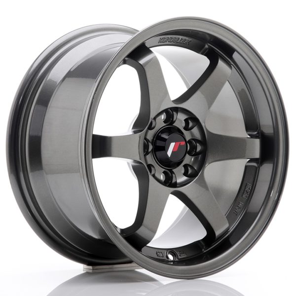 JR Wheels JR3 15x8 ET25 4x100/108 Gun Metal