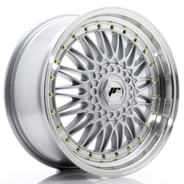 JR Wheels JR9 18x8 ET40 5x112/114 Silver w/Machined Lip