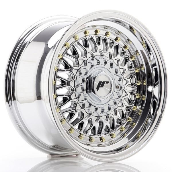 JR Wheels JR9 15x8 ET20 4x100/108 Chrome