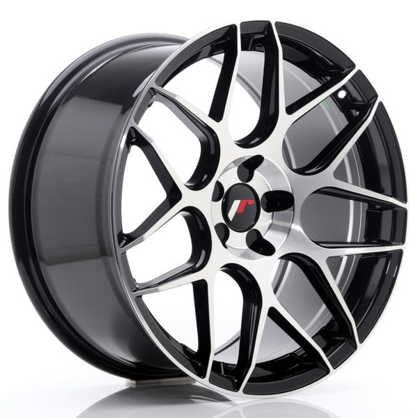 JR Wheels JR18 19x9,5 ET35 5H (Custom PCD) Black Machined