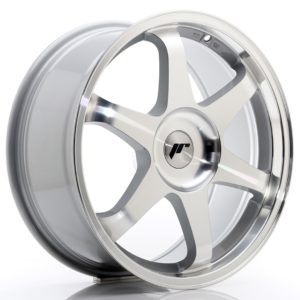 JR Wheels JR3 18x8 ET35-45 (Custom PCD) Silver Machined Face