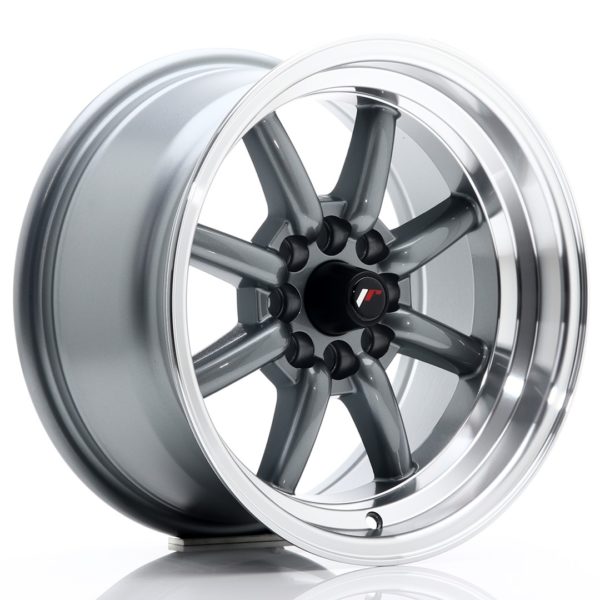 JR Wheels JR19 15x8 ET20 4x100/114 Gun Metal