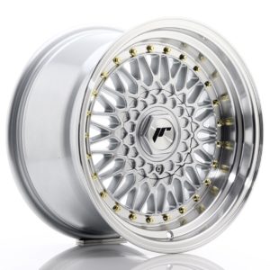 JR Wheels JR9 16x9 ET20 (Custom PCD) Silver w/Machined Lip