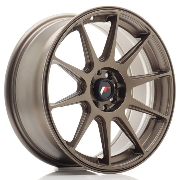 JR Wheels JR11 17x7,25 ET35 4x100/114,3 Matt Bronze