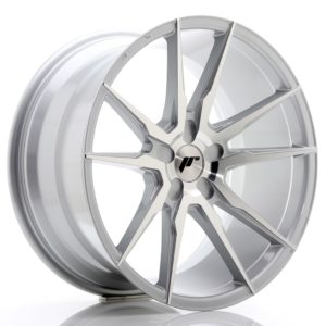 JR Wheels JR21 19x9,5 ET20-40 5H (Custom PCD) Silver Machined Face