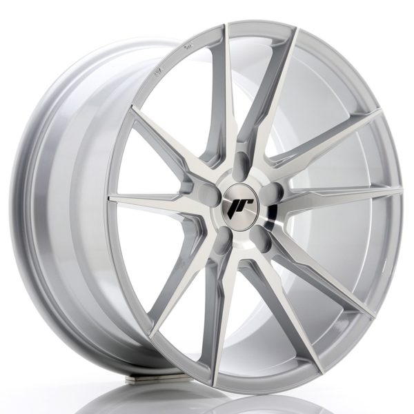 JR Wheels JR21 19x9,5 ET35-40 5H (Custom PCD) Silver Machined Face