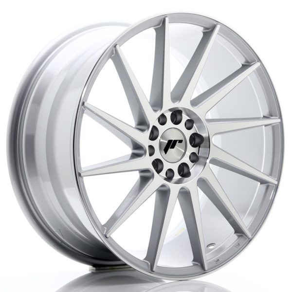 JR Wheels JR22 19x8,5 ET40 5x112/114 Silver Machined Face