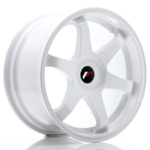 JR Wheels JR3 18x9 ET20-40 (Custom PCD) White