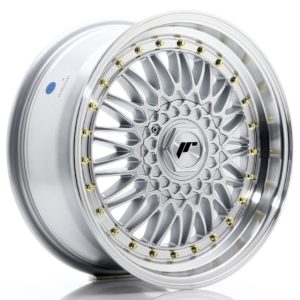 JR Wheels JR9 17x7,5 ET20 (Custom PCD) Silver w/Machined Lip