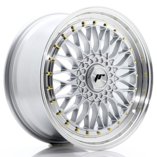 JR Wheels JR9 19x8,5 ET35 (Custom PCD) Silver w/Machined Lip