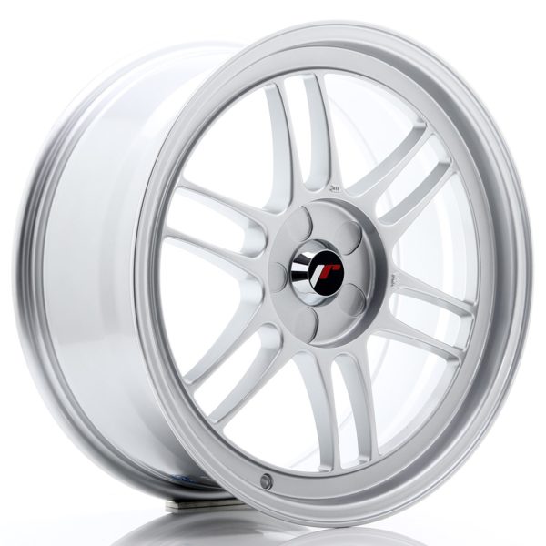 JR Wheels JR7 18x8 ET35 5H (Custom PCD) Silver