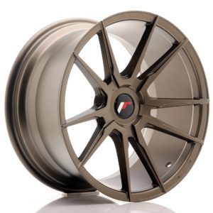 JR Wheels JR21 18x9,5 ET20-40 (Custom PCD) Matt Bronze