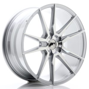 JR Wheels JR21 19x8,5 ET20-43 5H (Custom PCD) Silver Machined Face