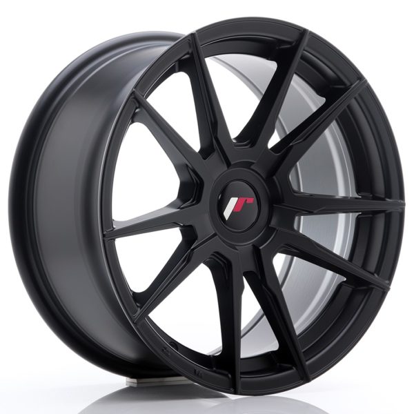 JR Wheels JR21 17x8 ET35 (Custom PCD) Matt Black