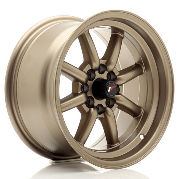 JR Wheels JR19 15x8 ET20 4x100/114 Matt Bronze