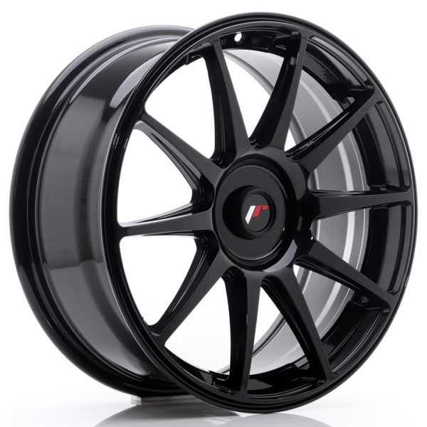 JR Wheels JR11 18x7,5 ET35-40 (Custom PCD) Glossy Black