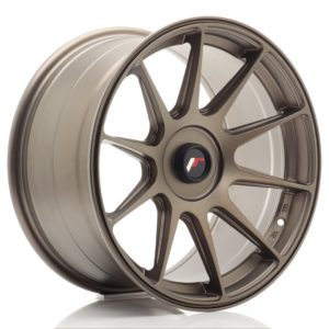 JR Wheels JR11 17x9 ET25-35 (Custom PCD) Matt Bronze