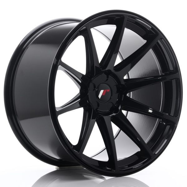 JR Wheels JR11 20x11 ET20-30 5H (Custom PCD) Glossy Black