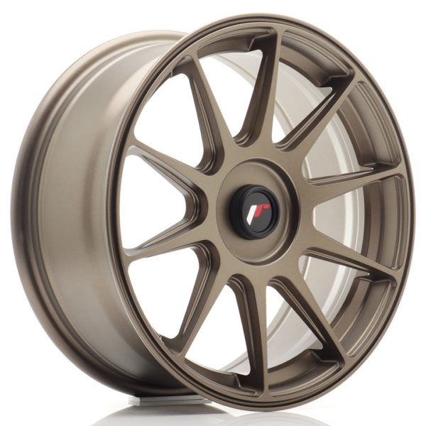 JR Wheels JR11 17x7,25 ET35-40 (Custom PCD) Matt Bronze