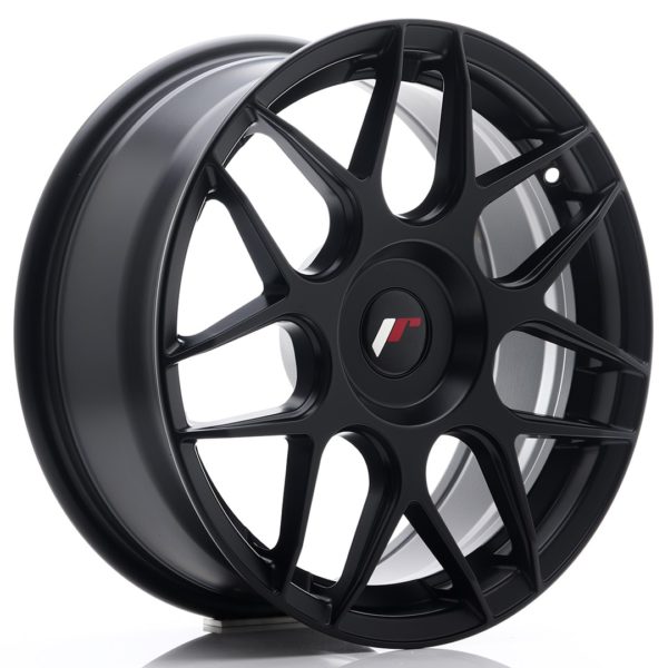 JR Wheels JR18 17x7 ET20-40 (Custom PCD) Matt Black