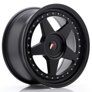 JR Wheels JR6 17x8 ET20-35 (Custom PCD) Matt Black