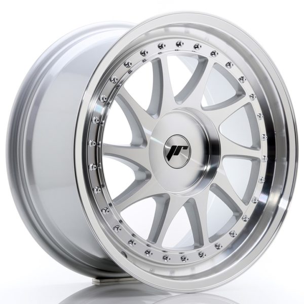 JR Wheels JR26 18x8,5 ET35-40 (Custom PCD) Silver Machined Face