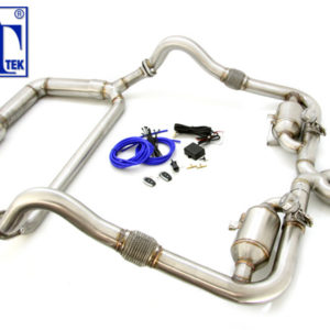 DesignTek pakoputkisto, Porsche Boxster / Cayman 718 2.5L / 2.0L (Complete kit, Valves)