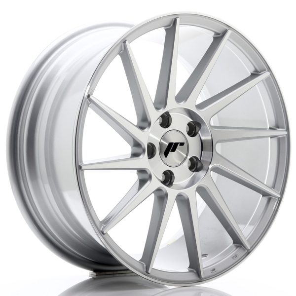 JR Wheels JR22 18x8,5 ET40 5x112 Silver Machined Face