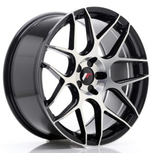 JR Wheels JR18 19x8,5 ET20-42 5H (Custom PCD) Black Machined