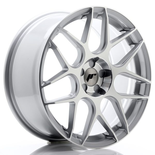 JR Wheels JR18 19x8,5 ET20-42 5H (Custom PCD) Silver Machined