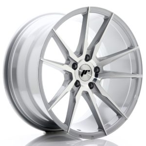 JR Wheels JR21 19x9,5 ET35 5x120 Silver Machined Face