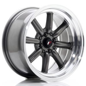 JR Wheels JR19 16x8 ET-20-0 (Custom PCD) Gun Metal