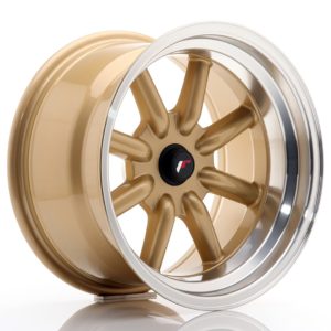 JR Wheels JR19 16x9 ET-25-(-15) (Custom PCD) Gold