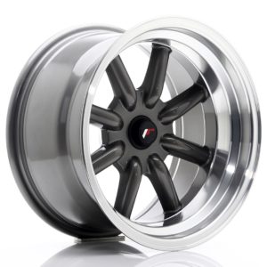 JR Wheels JR19 16x9 ET-25-(-15) (Custom PCD) Gun Metal