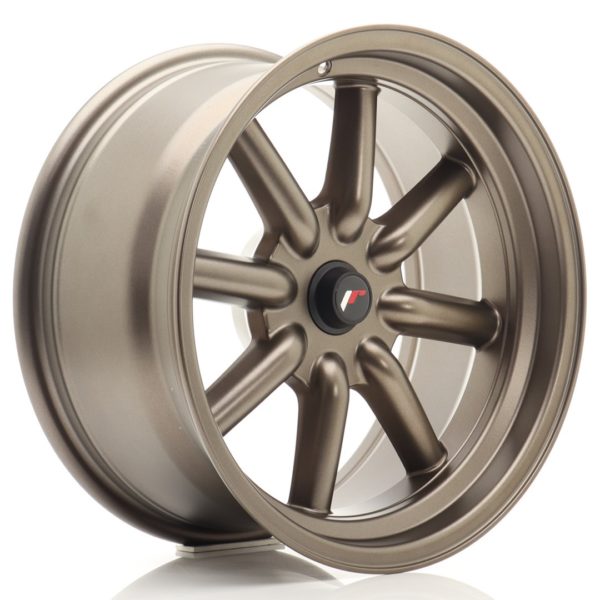 JR Wheels JR19 17x8 ET-20-0 (Custom PCD) Matt Bronze