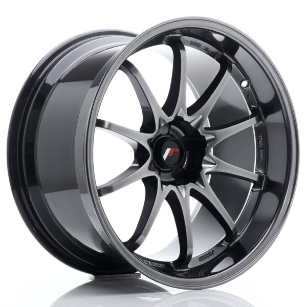 JR Wheels JR5 19x10.5 ET12 5H (Custom PCD) Hyper Black