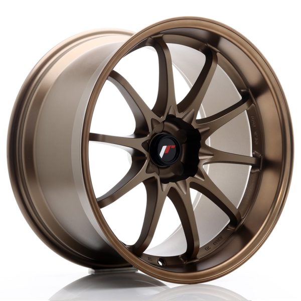 JR Wheels JR5 19x10.5 ET12 5H (Custom PCD) Dark Anodized Bronze