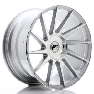 JR Wheels JR22 18x9,5 ET20-40 (Custom PCD) Silver Machined