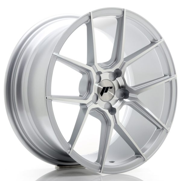 JR Wheels JR30 18x8,5 ET20-40 5H (Custom PCD) Silver Machined Face