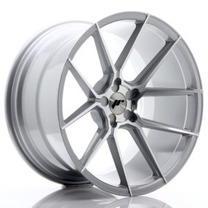 JR Wheels JR30 20x11 ET20-30 5H (Custom PCD) Silver Machined Face