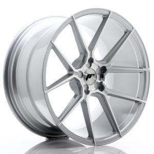 JR Wheels JR30 20x11 ET30-50 5H (Custom PCD) Silver Machined Face