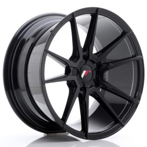 JR Wheels JR21 18x9,5 ET20-40 5H (Custom PCD) Gloss Black