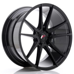 JR Wheels JR21 20x10 ET20-40 5H (Custom PCD) Gloss Black