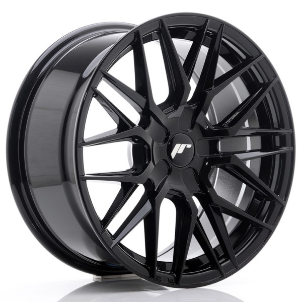 JR Wheels JR28 17x8 ET25-40 (Custom PCD) Gloss Black