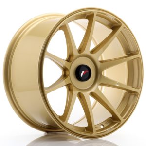 JR Wheels JR11 18x9,5 ET20-30 (Custom PCD) Gold