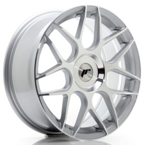 JR Wheels JR18 18x7,5 ET35-40 (Custom PCD) Silver Machined