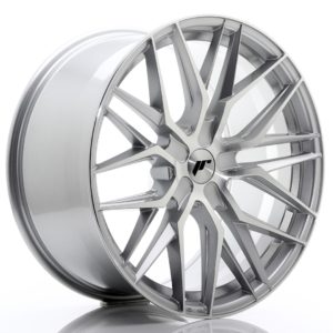 JR Wheels JR28 21x10,5 ET15-55 5H (Custom PCD) Silver Machined Face